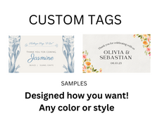Load image into Gallery viewer, CUSTOM Gift Tags (Digital/Sheet)