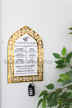 Load image into Gallery viewer, Key Hanging Sign- Sikh Art Piece (Preorder)