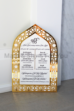 Load image into Gallery viewer, Key Hanging Sign- Sikh Art Piece (Preorder)