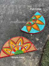 Load image into Gallery viewer, Rangoli Decor Doormat