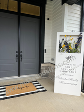 Load image into Gallery viewer, Custom Wording 6ft Flower Box Event Sign *Rental (Birthday/Lohri/Wedding/Sukhmani)