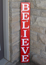 Load image into Gallery viewer, Believe Wood Sign (Christmas/Holiday) - Mats and Signs For You