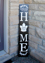 Load image into Gallery viewer, CUSTOM Sports Team Wood Sign (Hockey/Basketball/ Toronto Maple Leafs/ Raptors) - Mats and Signs For You