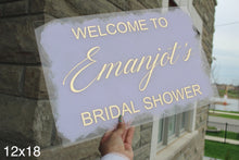 Load image into Gallery viewer, Custom Acrylic Sign (Wedding/Event/Birthday Sign) - Mats and Signs For You