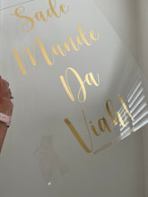 Load image into Gallery viewer, Custom Acrylic Sign (Wedding/Event/Birthday Sign) - Mats and Signs For You