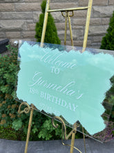 Load image into Gallery viewer, Custom Acrylic Sign (Wedding/Event/Birthday Sign) - Mats and Signs For You