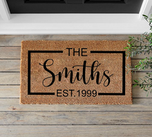 Load image into Gallery viewer, Square Family Doormat - Mats and Signs For You