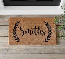 Load image into Gallery viewer, Last Name Doormat - Mats and Signs For You