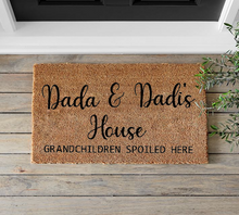 Load image into Gallery viewer, Dada & Dadi's House - Mats and Signs For You