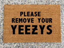 Load image into Gallery viewer, Please Remove Your Shoes Doormat - Mats For You