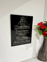 Load image into Gallery viewer, Nanak Naam Chardikala Acrylic Sign / Guru Nanak Dev Ji