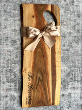 Load image into Gallery viewer, Custom Engraved Wood Cutting/Charcuterie Board
