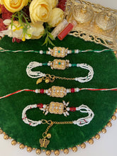 Load image into Gallery viewer, Rakhis (Different Designs) WORLDWIDE SHIPPING Bracelet Kids Adult
