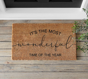It's The Most Wonderful Time of the Year Doormat