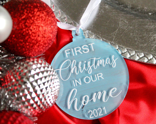 First Home Ornament - Mats and Signs For You