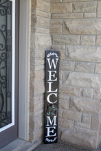Load image into Gallery viewer, Welcome Wood Sign (Christmas/Holiday) - Mats and Signs For You
