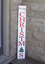 Load image into Gallery viewer, Merry Christmas Wood Sign (Christmas/Holiday) - Mats and Signs For You
