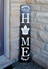 Load image into Gallery viewer, CUSTOM Sports Team Wood Sign (Hockey/Basketball/ Toronto Maple Leafs/ Raptors) - Mats and Signs For You
