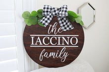 Load image into Gallery viewer, Family Circle Hanging Wreath - Mats and Signs For You
