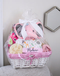 Baby Basket (Girls or Boys Options) - Mats and Signs For You