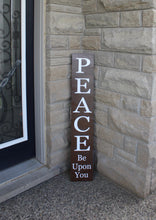 Load image into Gallery viewer, Peace Be Upon You Wood Sign - Mats and Signs For You
