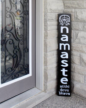 Load image into Gallery viewer, Namaste Wood Sign - Mats and Signs For You
