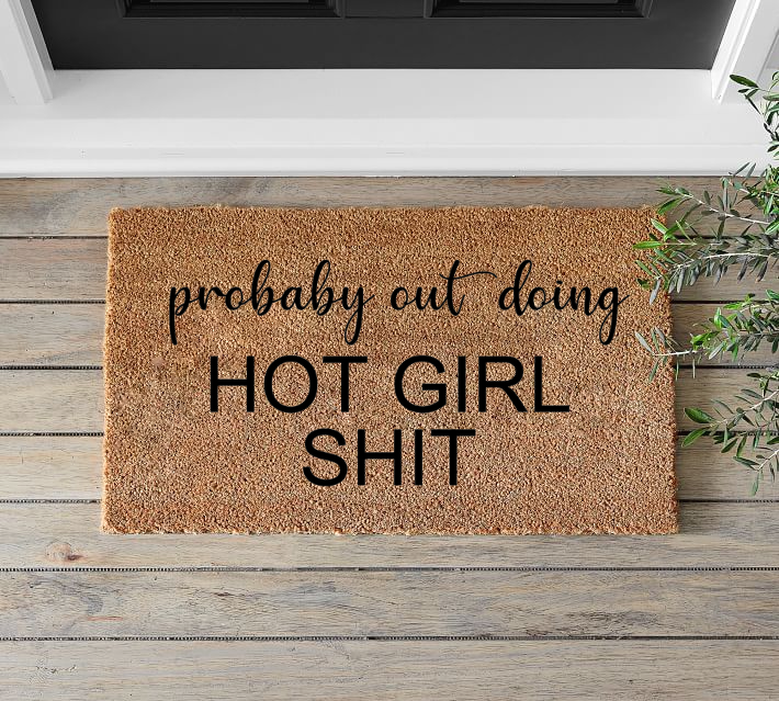 Hot Girl Doormat