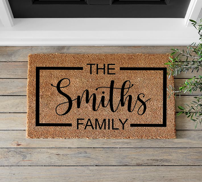 Square Family Doormat - Mats and Signs For You