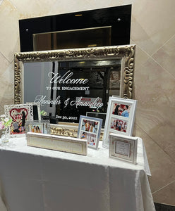 Mirror Event Sign (Rental) *Brampton PICKUP Only