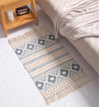 Load image into Gallery viewer, Boho Blue Mat - Mats and Signs For You
