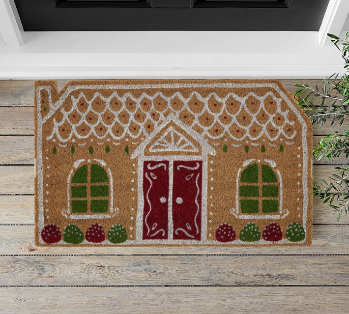 Gingerbread Holiday/Christmas Doormat 18