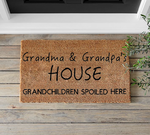 Grandma & Grandpa's House Doormat - Mats and Signs For You
