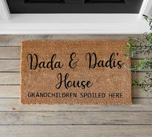 Load image into Gallery viewer, Dada &amp; Dadi&#39;s House - Mats and Signs For You
