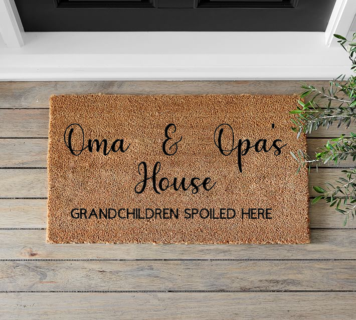 Oma & Opa's House - Mats and Signs For You