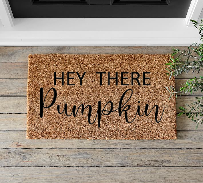 Hey There Pumpkin Doormat - Mats and Signs For You