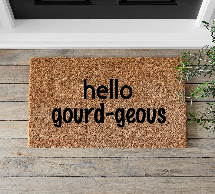 Hello Gourd-geous - Mats and Signs For You