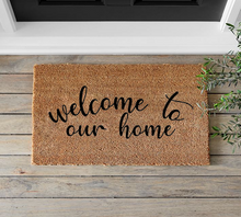 Load image into Gallery viewer, Welcome to our Home - Mats and Signs For You
