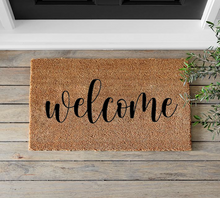 Load image into Gallery viewer, Welcome Doormat - Mats and Signs For You
